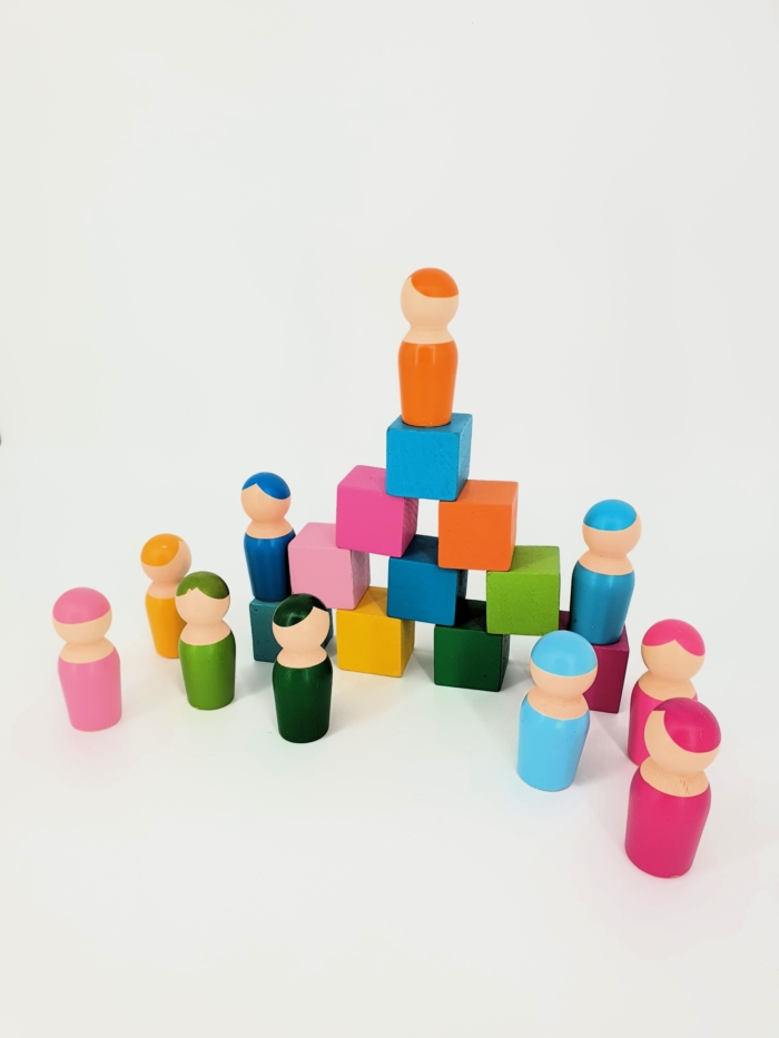 Montessori priemonė Atspalviai