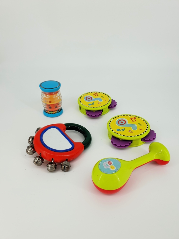 Muzikos instrumentų rinkinys mažiausiems