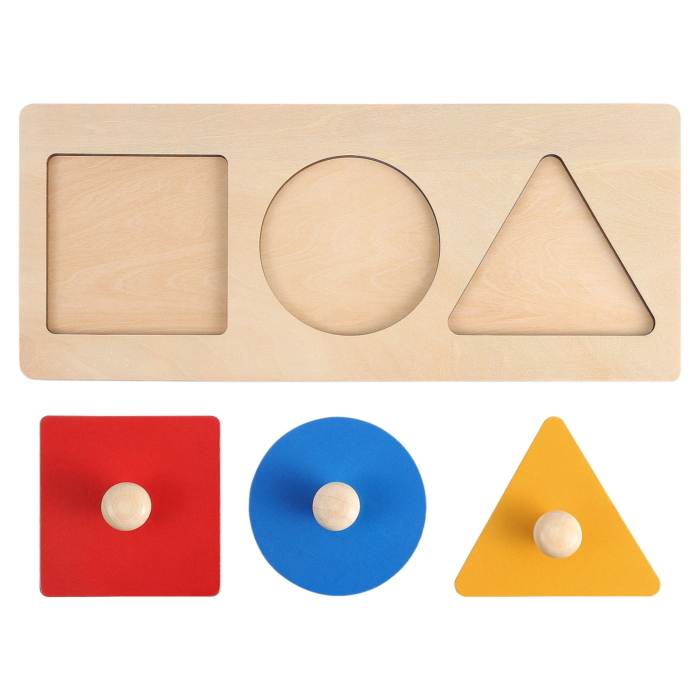 Pirmoji montessori dėlionė 3in1