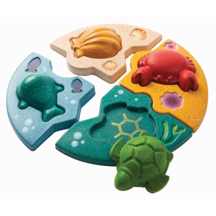 Plantoys dėlionė Jūra