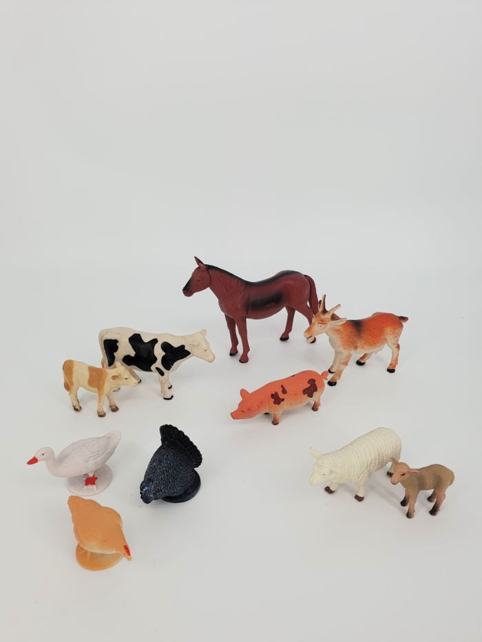 MIDI figūrėlių rinkinys: ūkio gyvūnai - Image 2