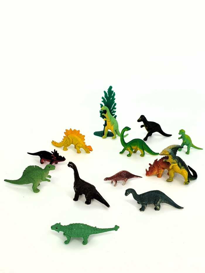 MINI figūrėlių rinkinys: dinozaurai