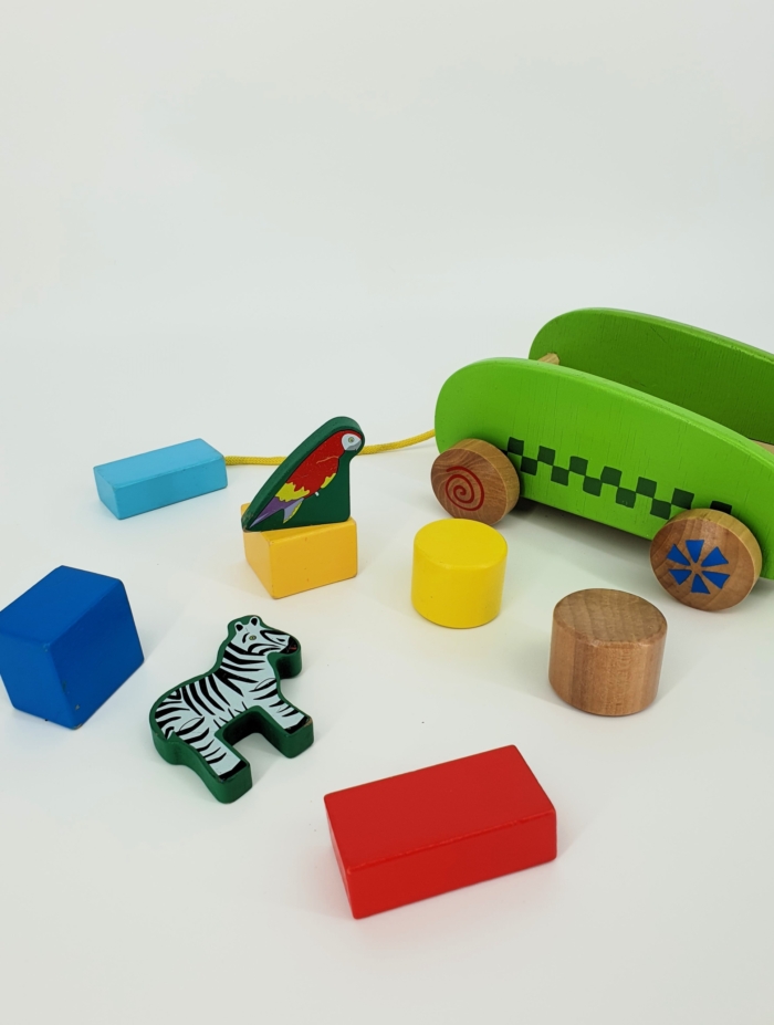 Hape Traukiamas mini vežimėlis - Image 4