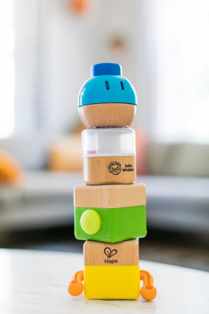 Hape sensoriniai blokeliai Baby einstein - Image 2