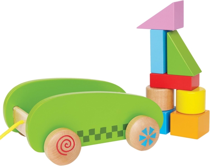 Hape Traukiamas mini vežimėlis
