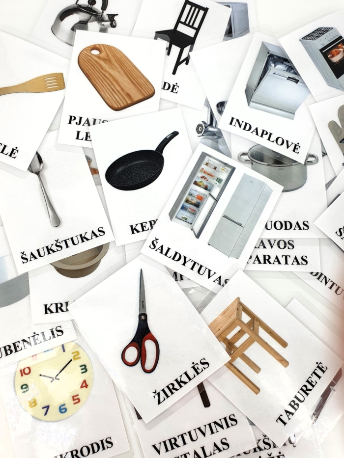 Kalbos ugdymo kortelės namai (virtuvė)