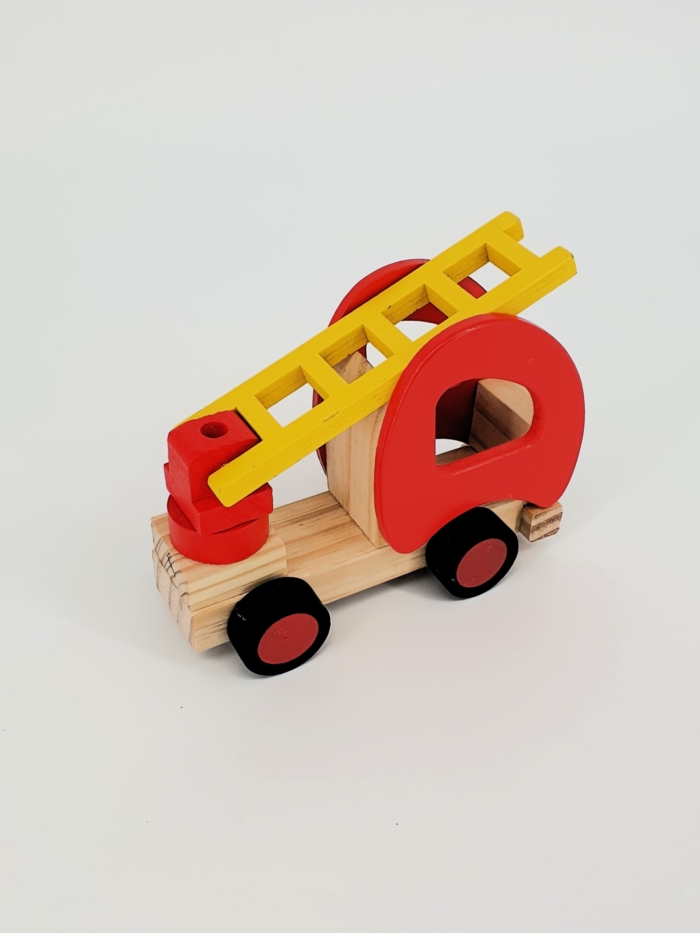 Medinė gaisrinė ir betono maišyklė - Image 3