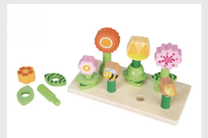 Montessori gėlių sodelis