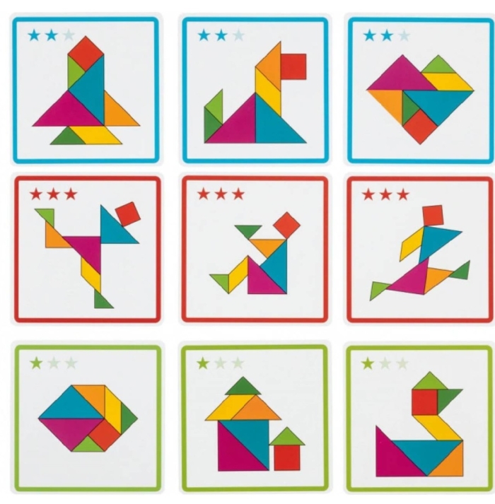 Tangram dėlionė - Image 2